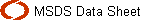 MSDS Data Sheet